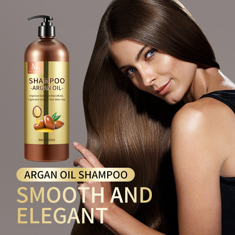 Hair Care Factory Custom Organic1L Oil Control Feuchtigkeitsspendendes Arganöl-Shampoo Private Label